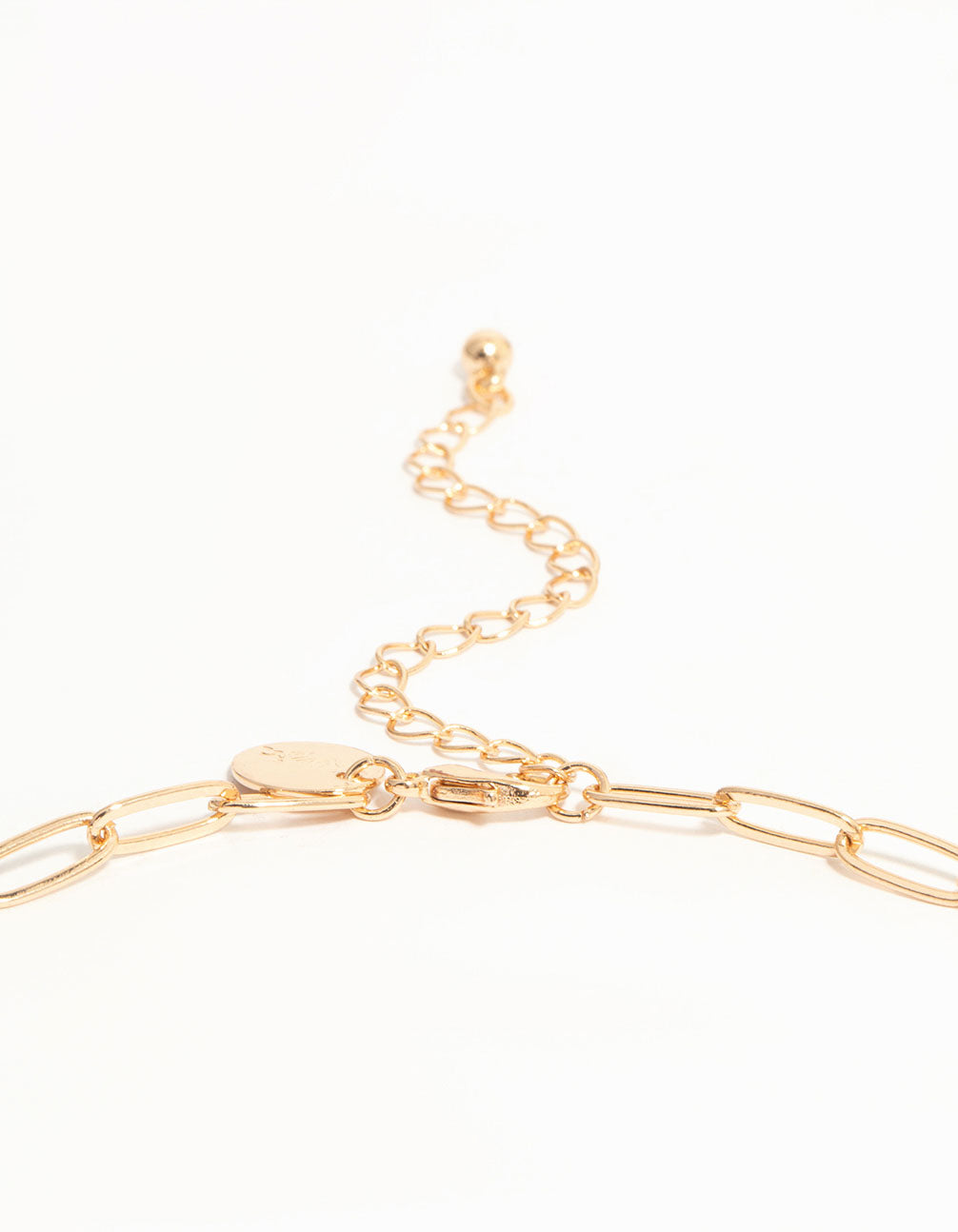 Gold Cross & Chili Charm Necklace
