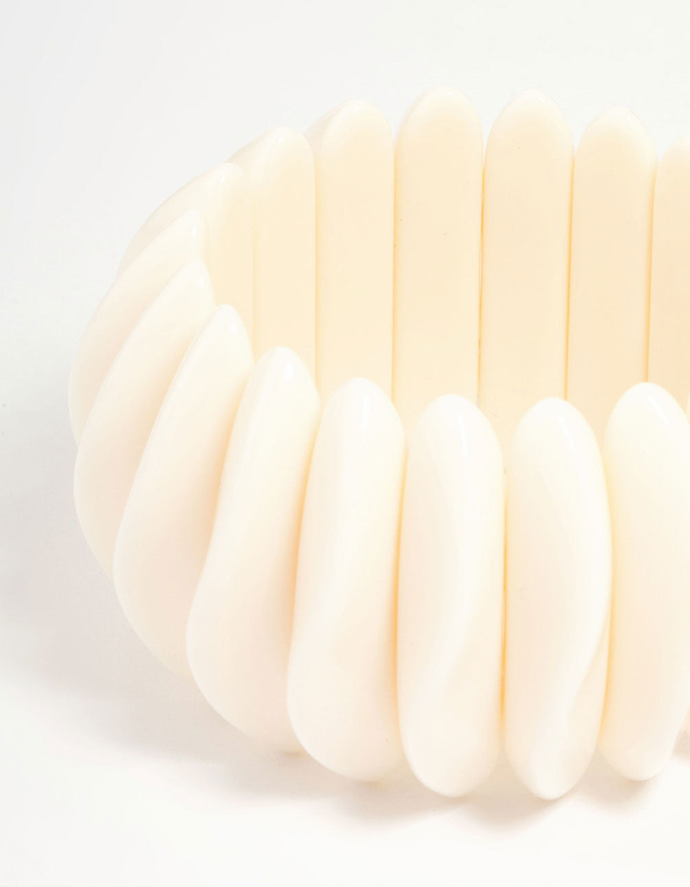 Acrylic Disc Stretch Bracelet