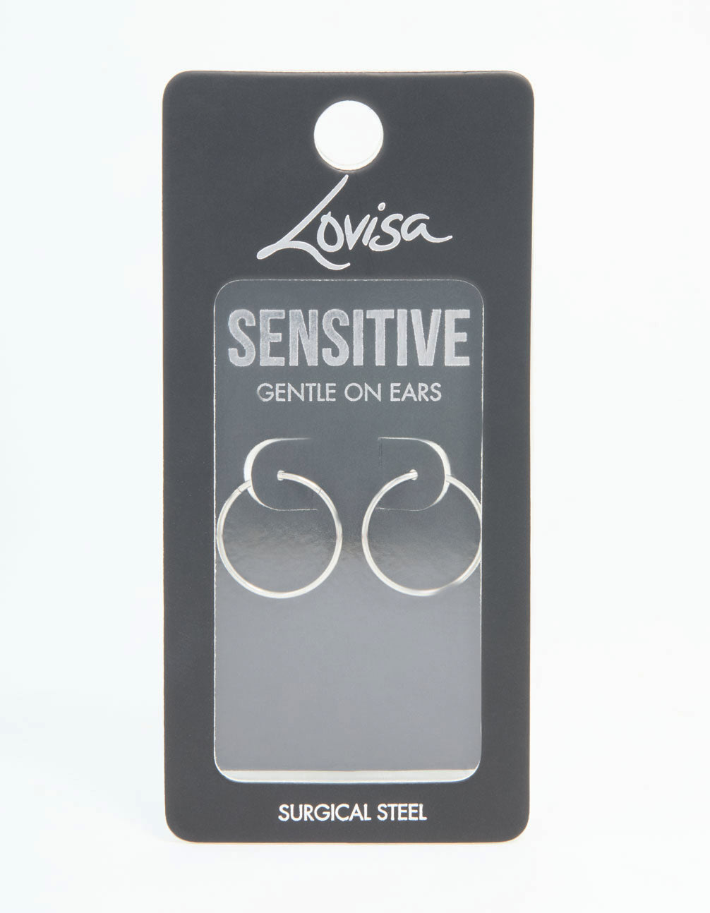 Surgical Steel Sleeper Earrings 16 MM