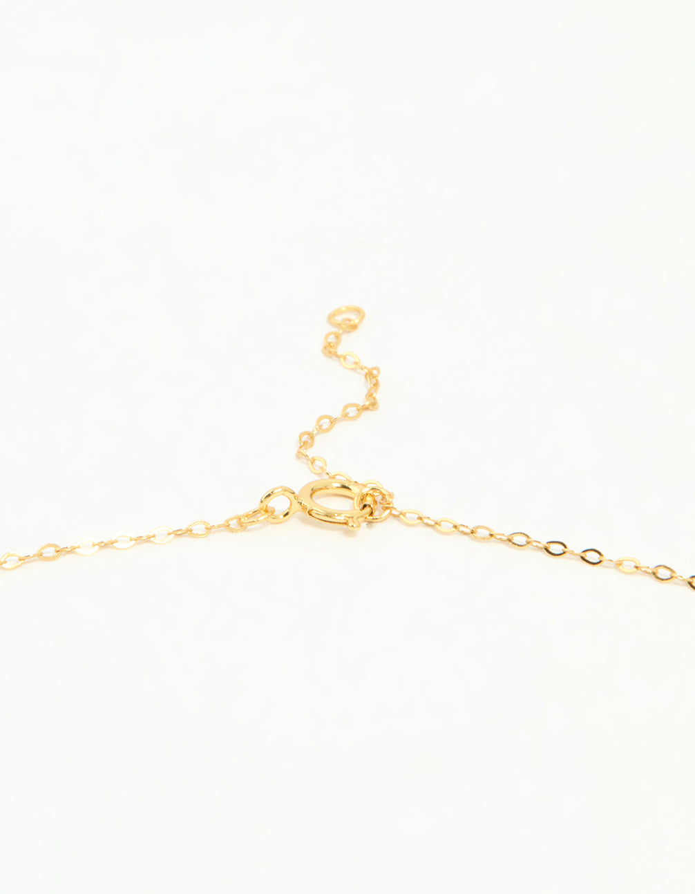 Gold Plated Sterling Silver Cubic Zirconia Pavé Star Necklace