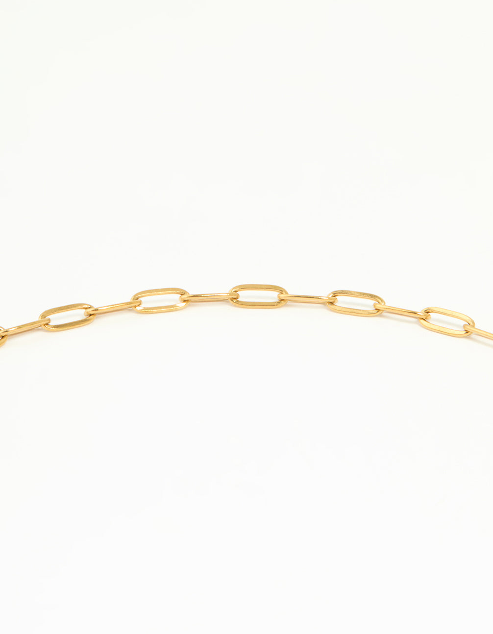 Waterproof Gold Plated Stainless Steel Cubic Zirconia T & O Necklace
