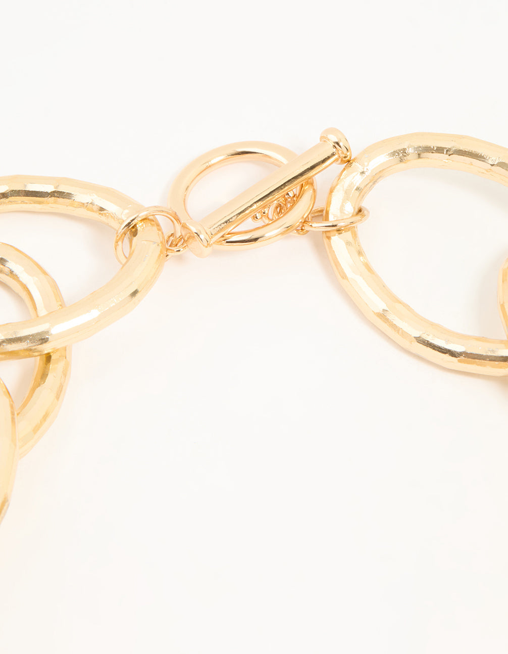 Gold Chain Link Necklace