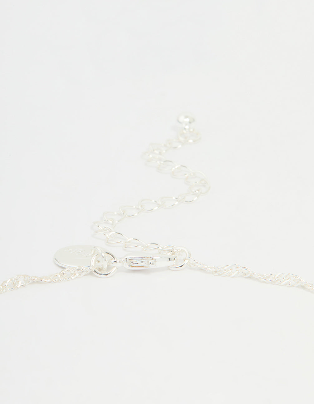 Silver Plated Letter L Heart Locket Necklace