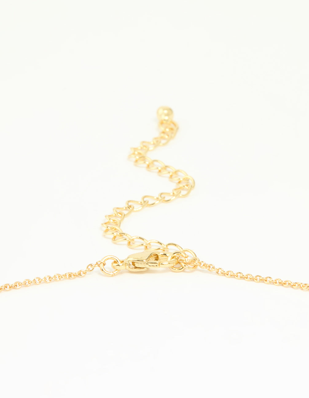 Gold Plated Bubble Scorpio Necklace