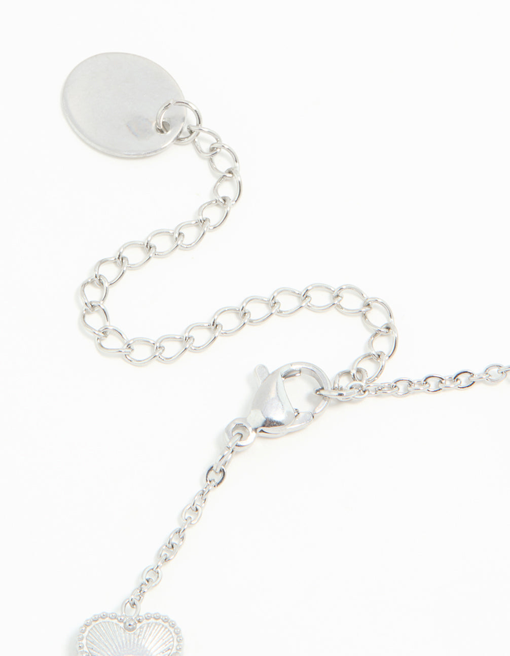 Waterproof Stainless Steel Flower Petals Charm Bracelet