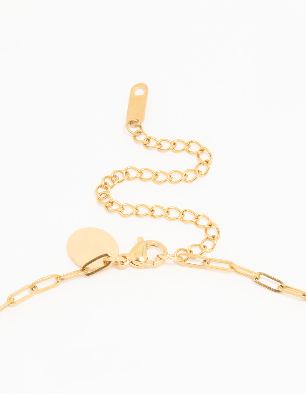 Waterproof Gold Plated Stainless Steel Cubic Zirconia Butterfly Chain Necklace
