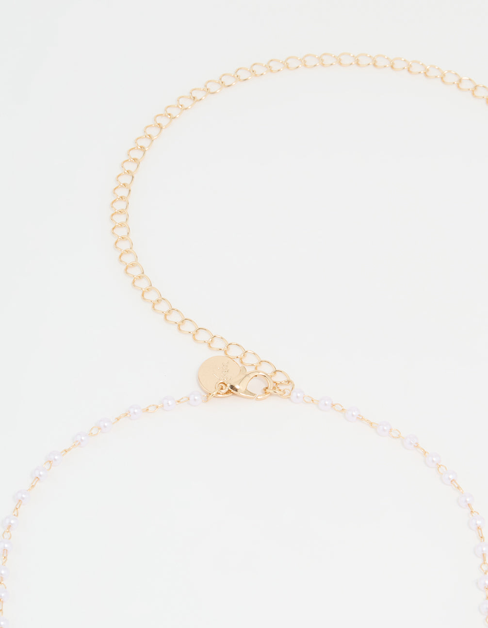 Gold Pearl Body Chain