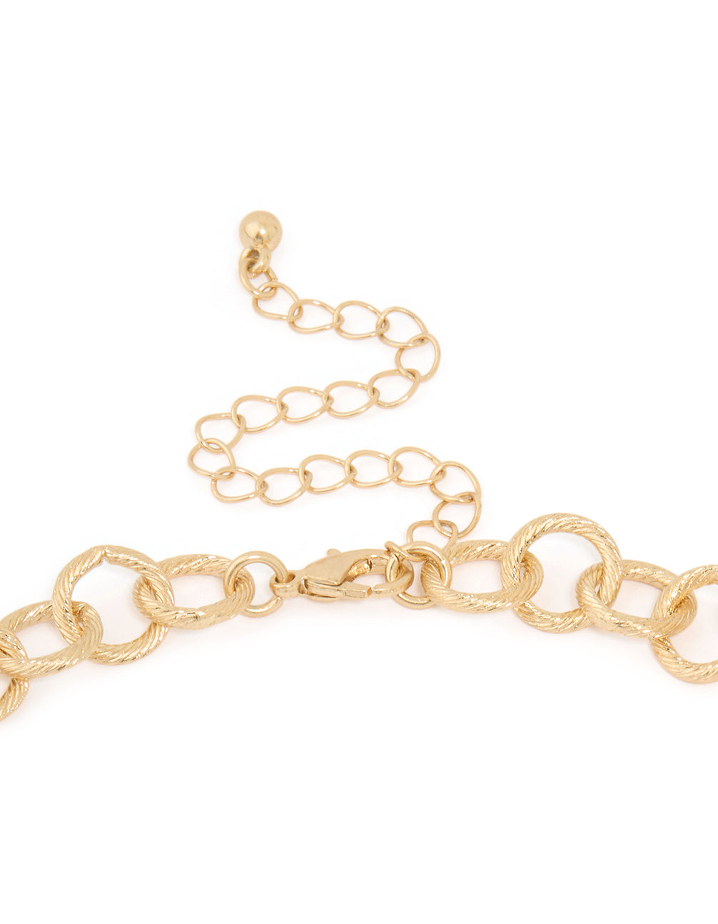Gold Pearl Shell Tassel Y-Necklace