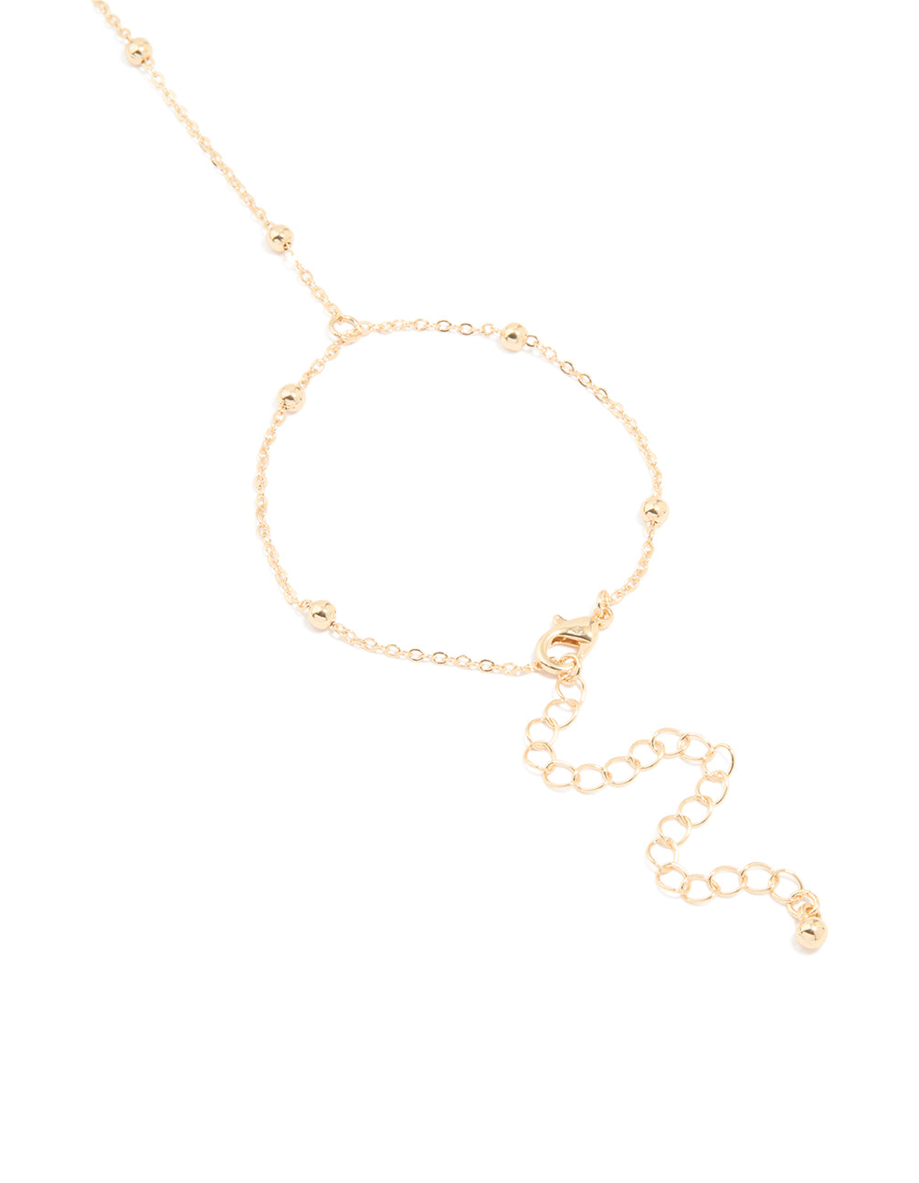 Gold Ball Chain Hand Chain