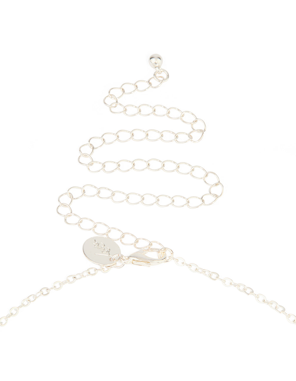 Silver Pearl Layered Body Chain