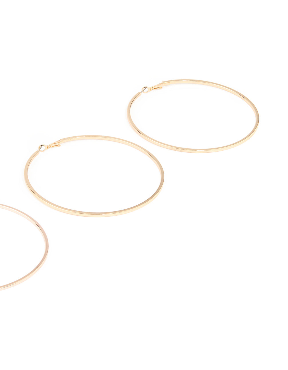 Mixed Metal Classic XL Hoop Earrings 3-Pack