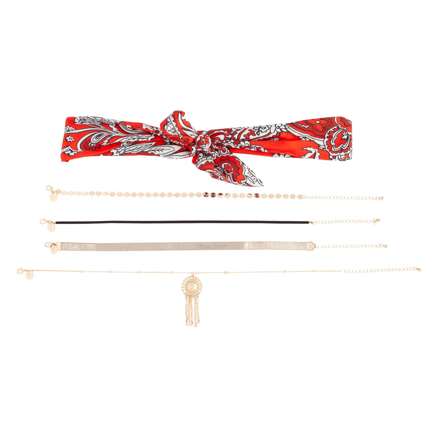 CHKR SG BNDNA NECKTIE CHKR PK