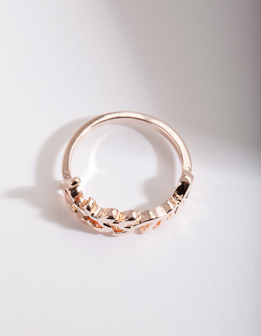RTSE RG KISSME WRTTN WRD RING
