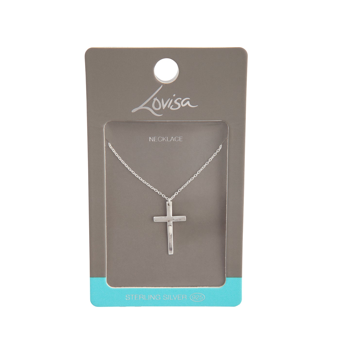 MENS ST 75CM LONG CROSS NL@