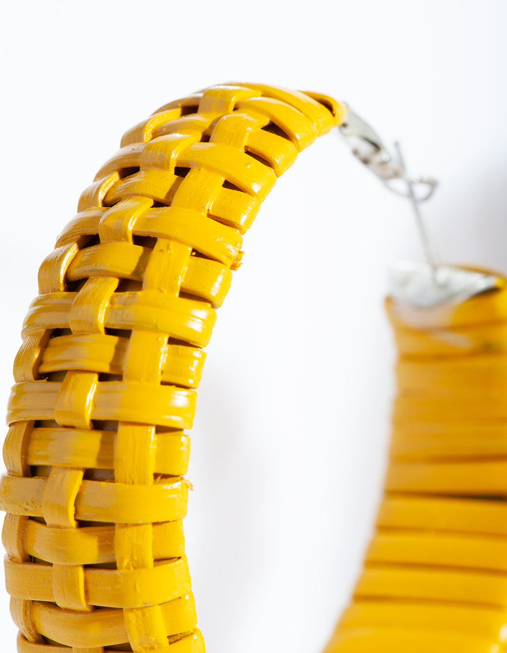 YLW SS RAFFIA HOOP