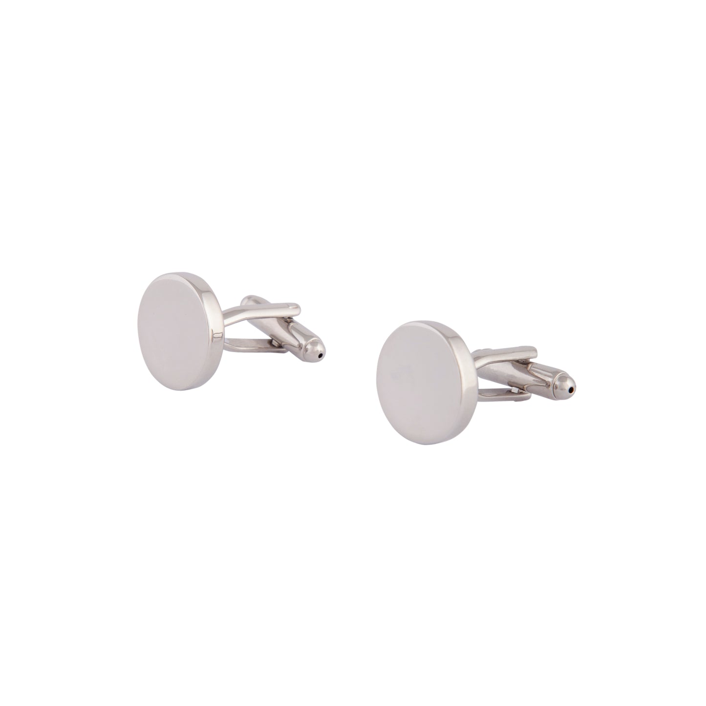MENS RH PLAIN CIRCL CUFF LNK