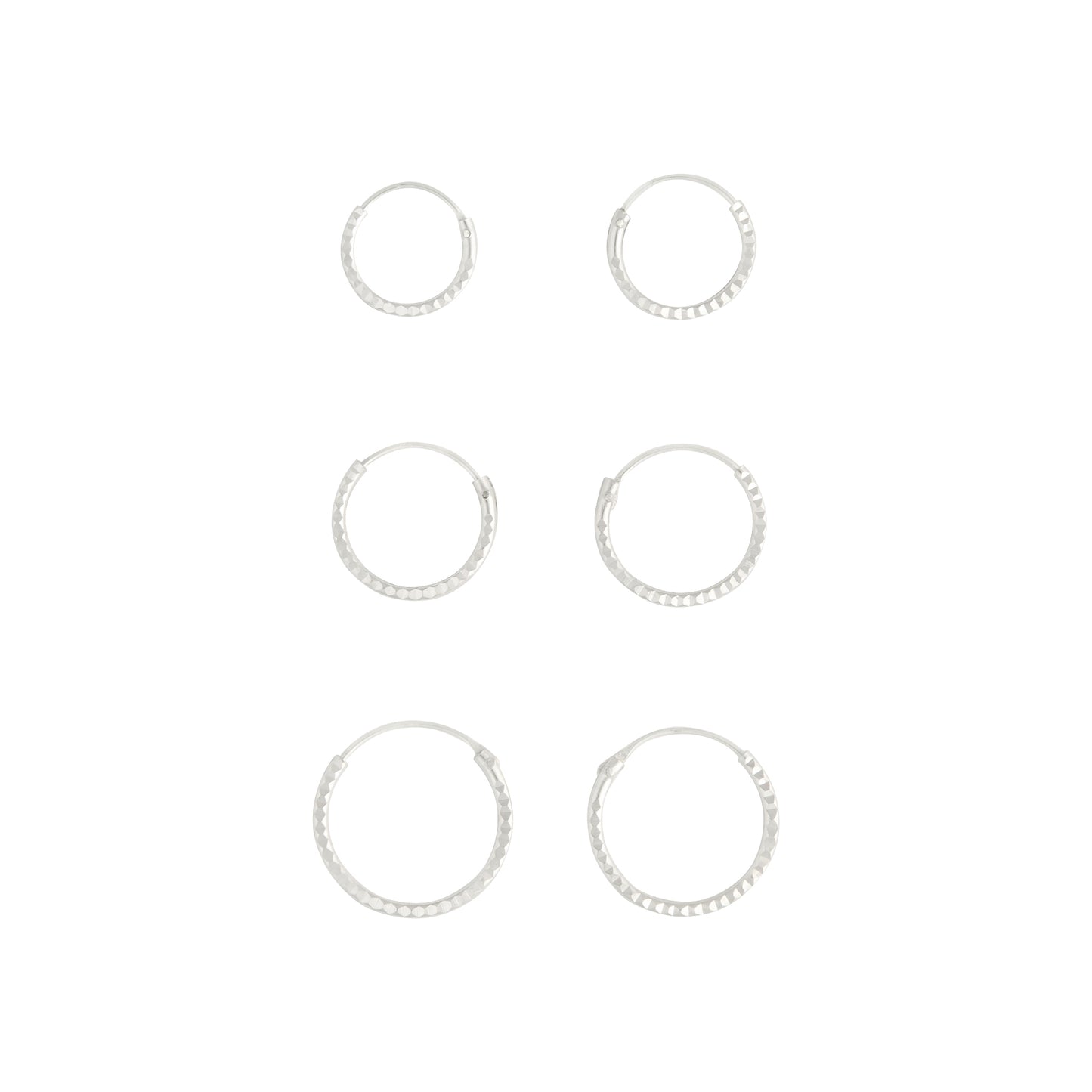 ST DIAC MINI HOOP 3PK ER