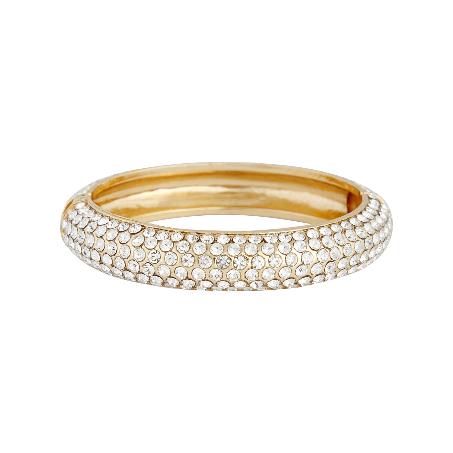 FGOLD SG PAVE 1.3CM WIDE CUFF