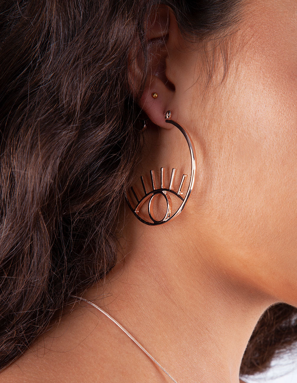 ERST RG EVIL EYE HOOP ER@