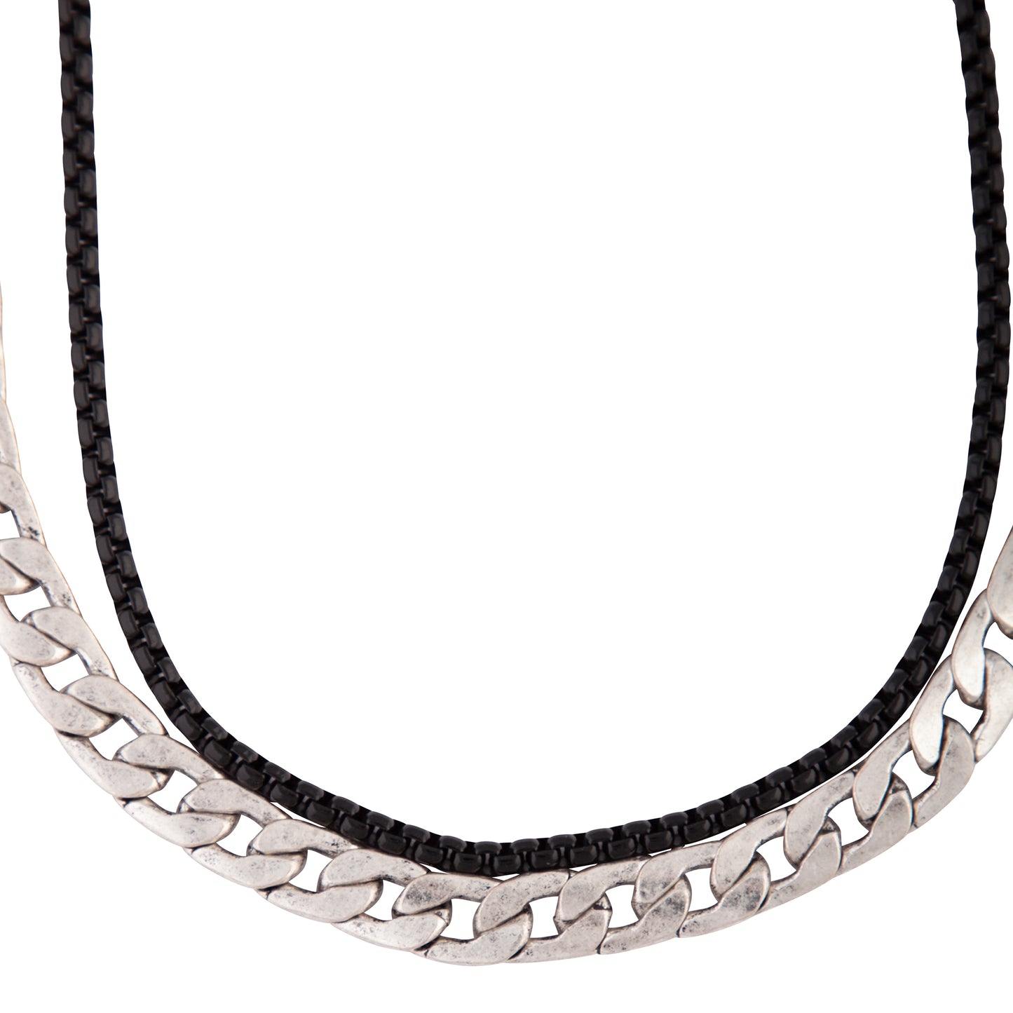 MENS MM DBL CHAIN LAYR NL