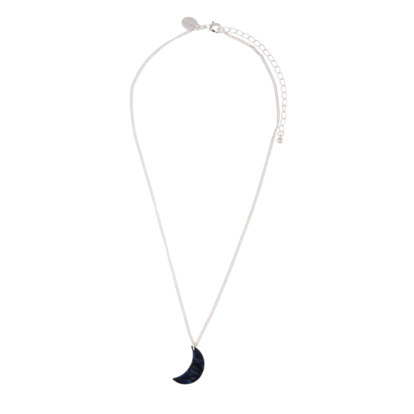 JAN18 SS RESIN MOON CHARM NK