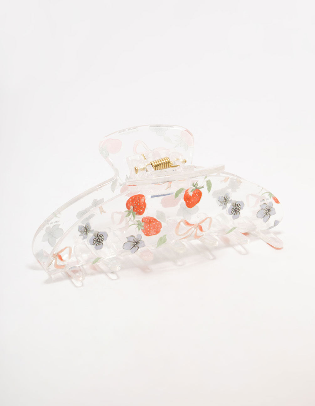 Fruit Bow Claw Clip