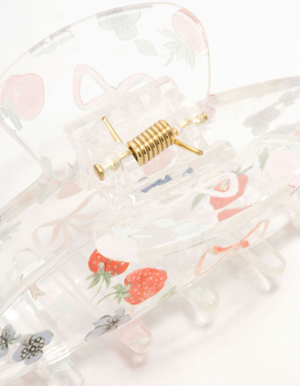 Fruit Bow Claw Clip