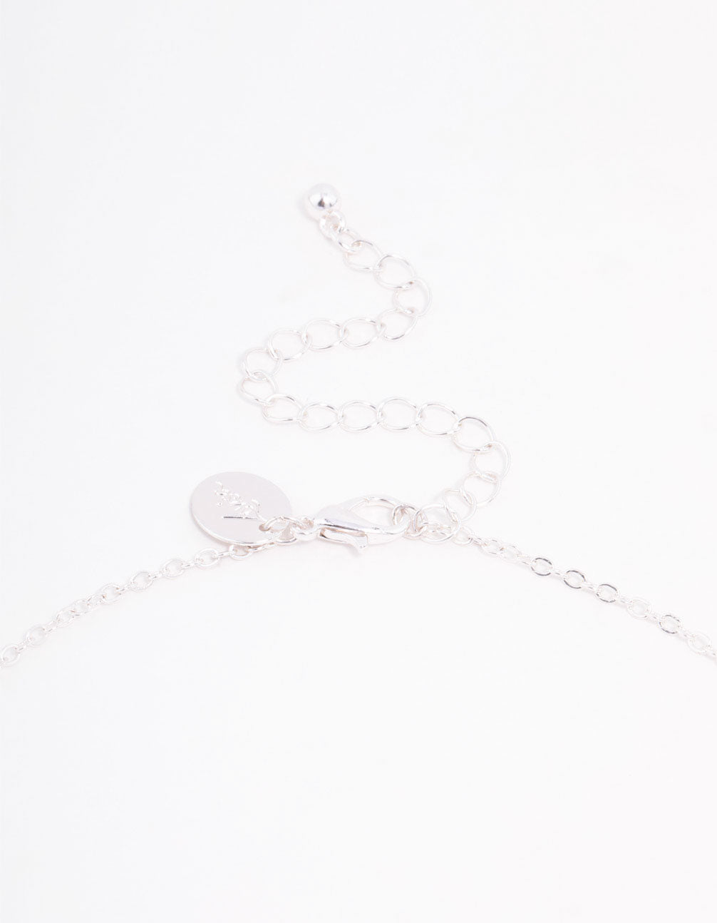 Floating Purple Czech Bohemia Crystal Circle Necklace