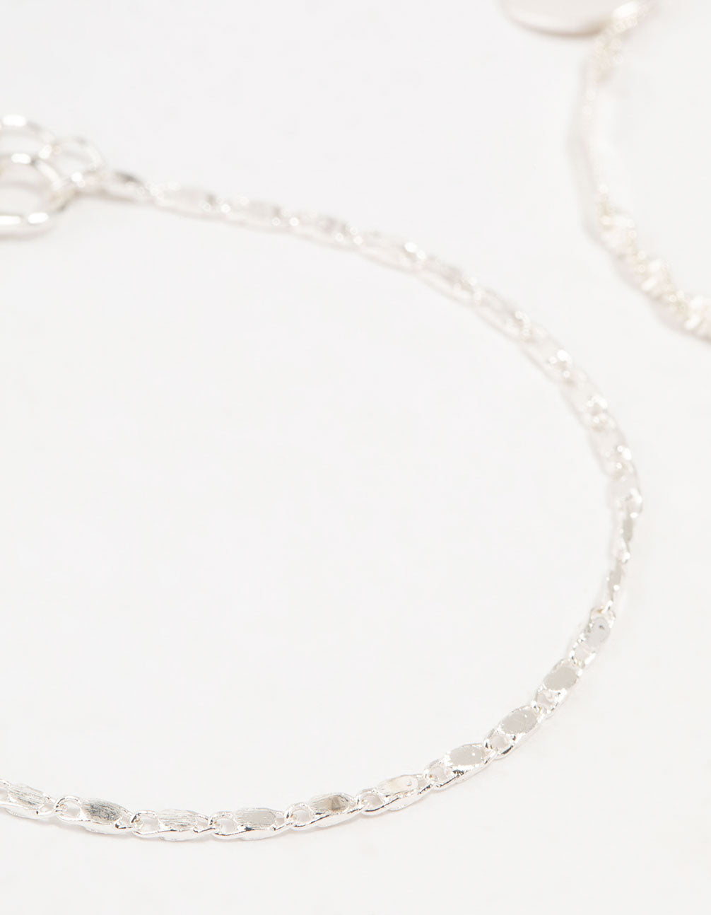 Silver Twist Tab Bracelets 2-Pack