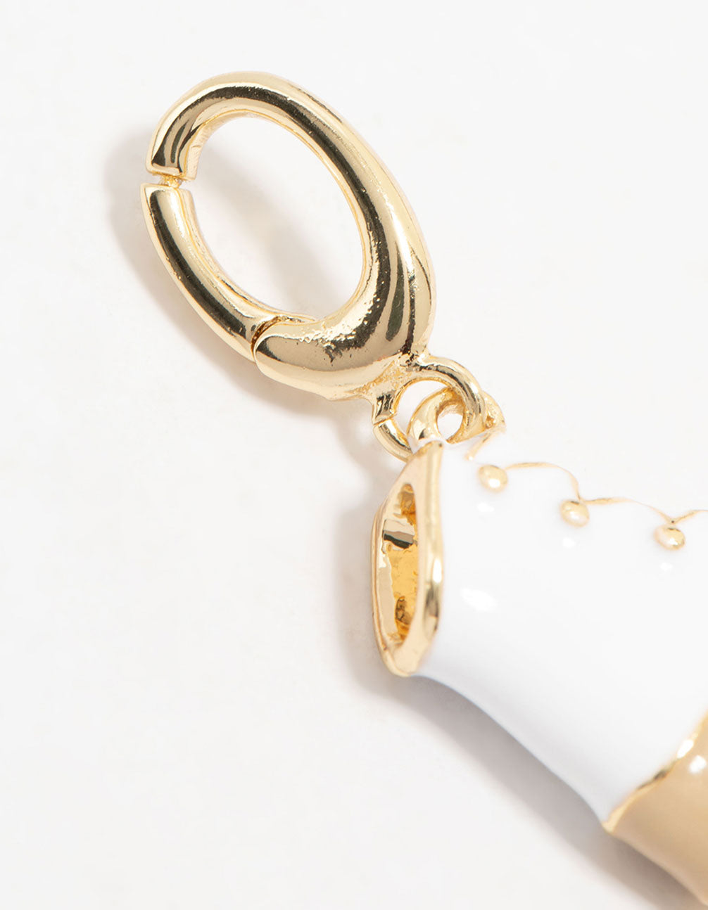 Gold Plated Skate Charm
