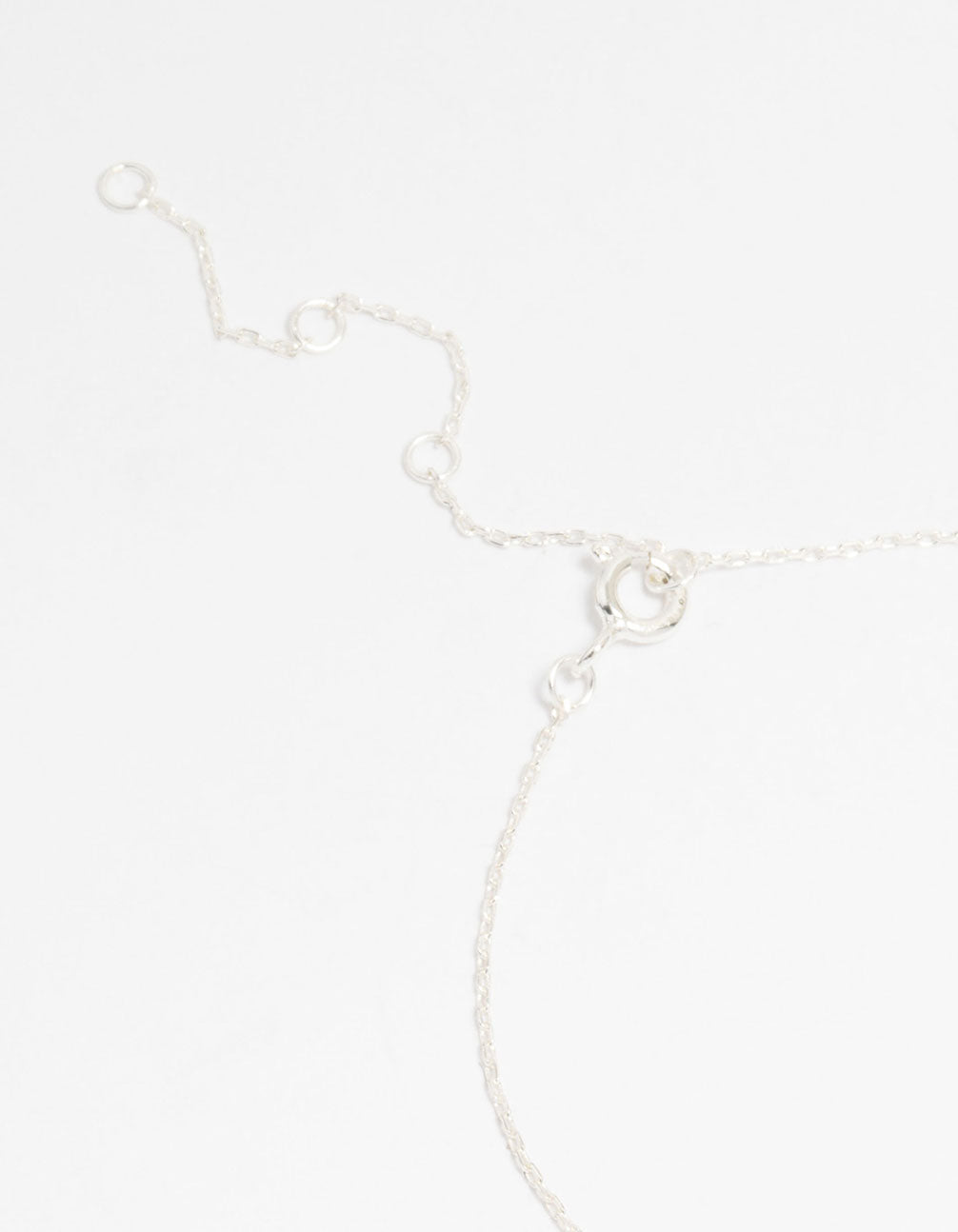 Sterling Silver Cubic Zirconia Micro Flower Bracelet
