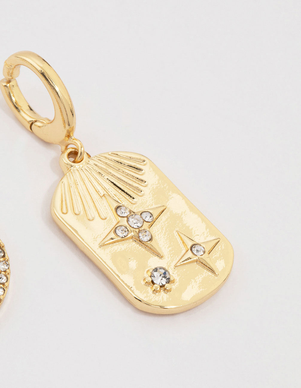Gold Plated Celestial Charms 3-Pack