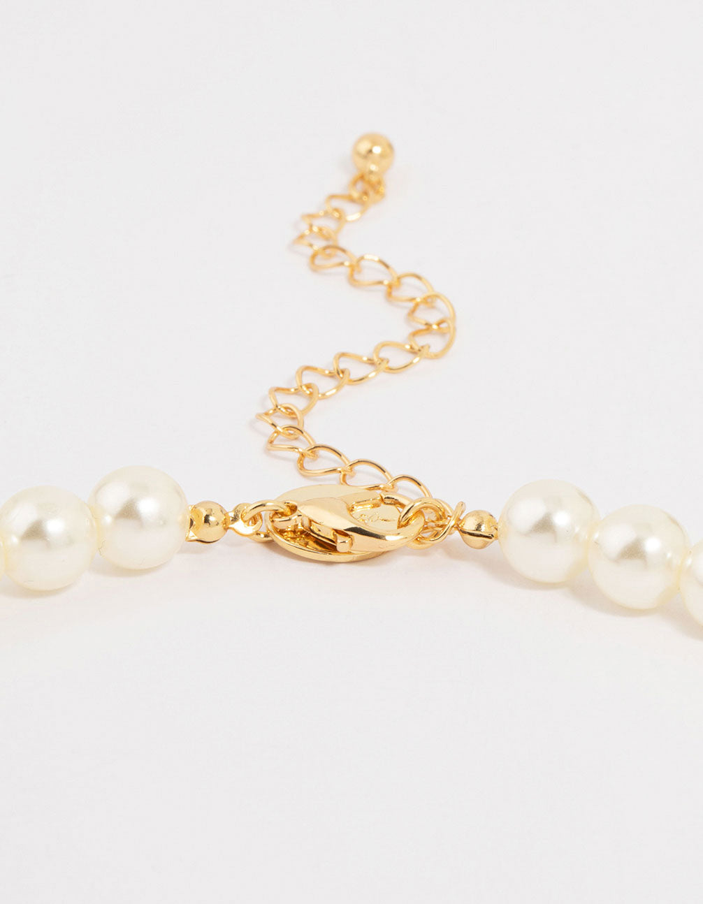 Gold Plated Pearl Graduating Necklace
