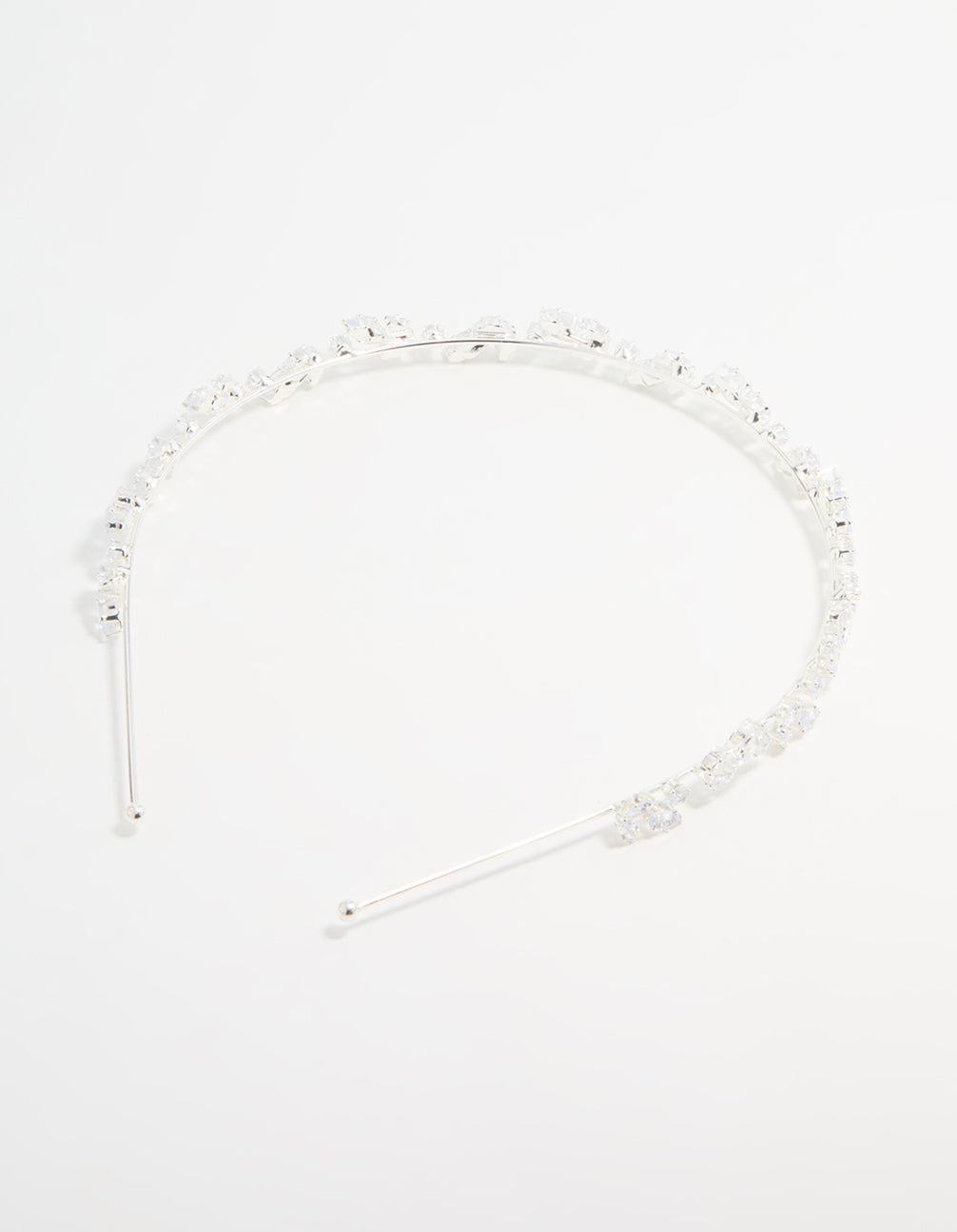 Silver  Wavy Vine Headband