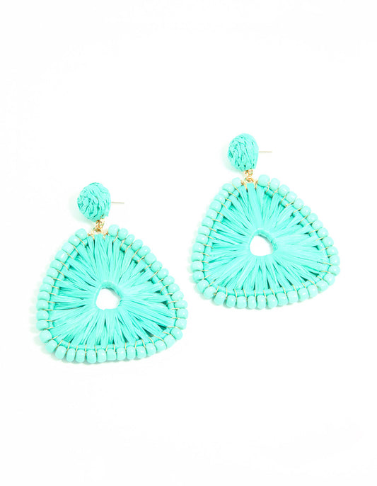 Gold Eiffel Tower Drop Earrings