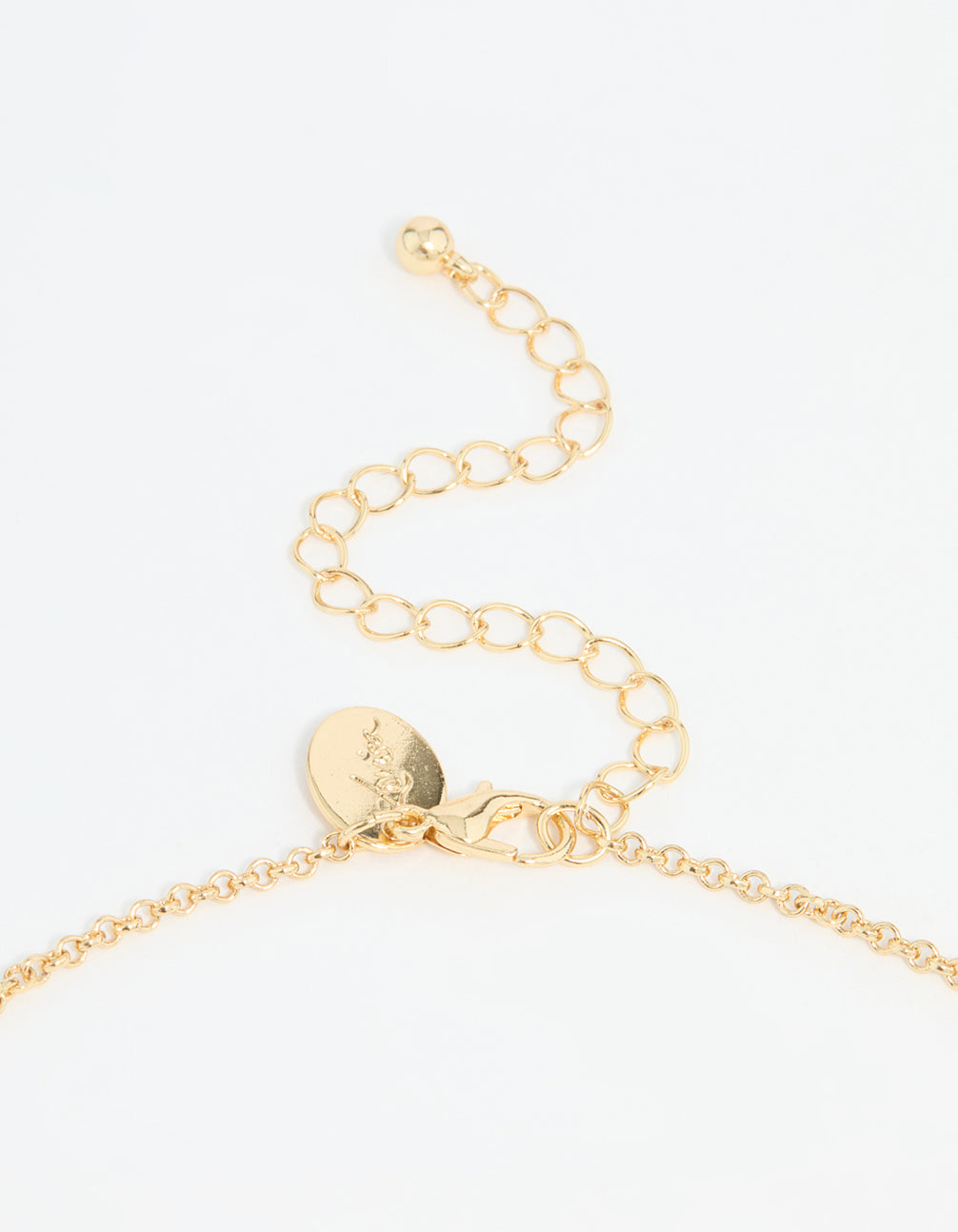 Gold Plated Rectangular Locket Pendant Necklace