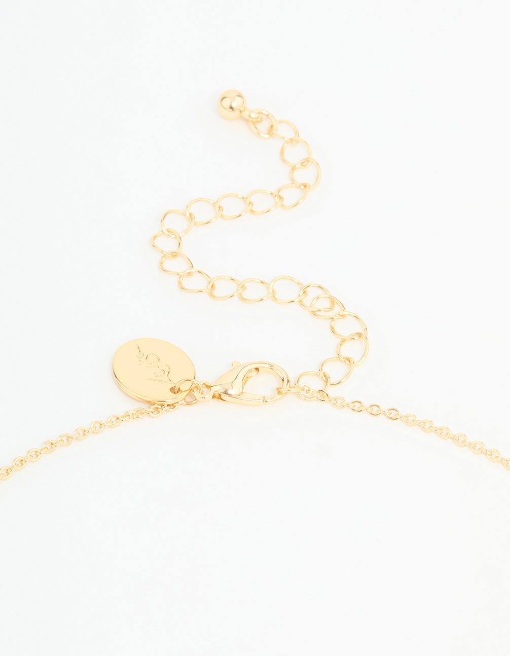 Gold Plated Infinity Pendant Necklace & Earrings Set