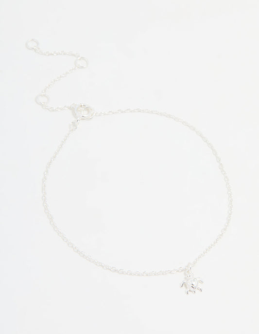 Sterling Silver Turtle Bracelet