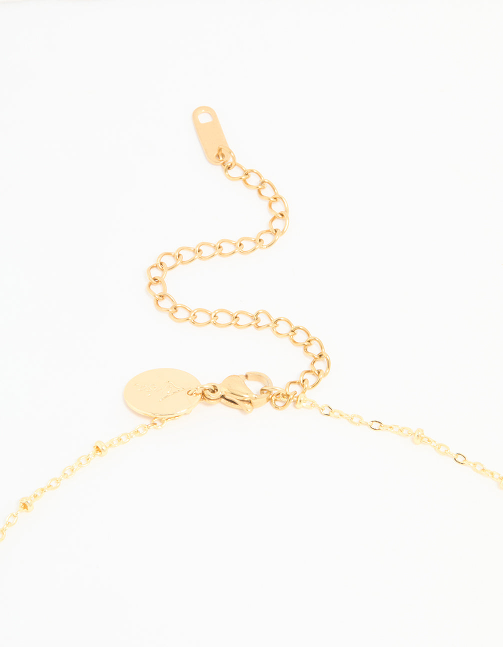 Waterproof Gold Plated Stainless Steel Evil Eye Necklace