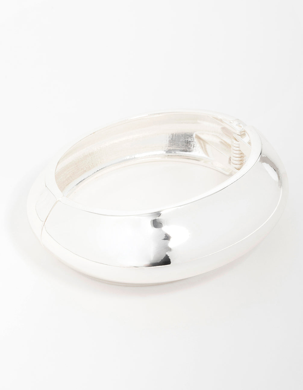 Silver Wide Wrist Cuff