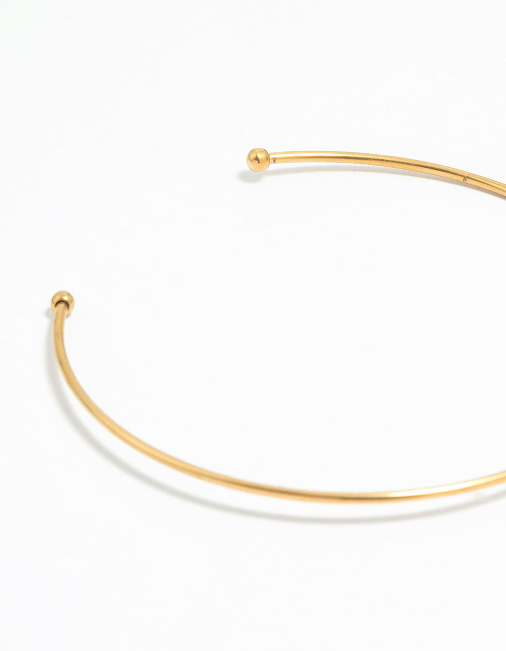 Waterproof Gold Plated Stainless Steel Cubic Zirconia Bangle