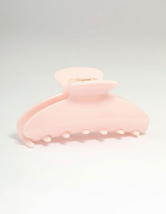 Pink Hair Claw Clip