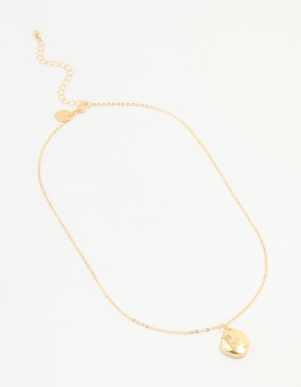 Gold Plated Celestial Pendant Necklace