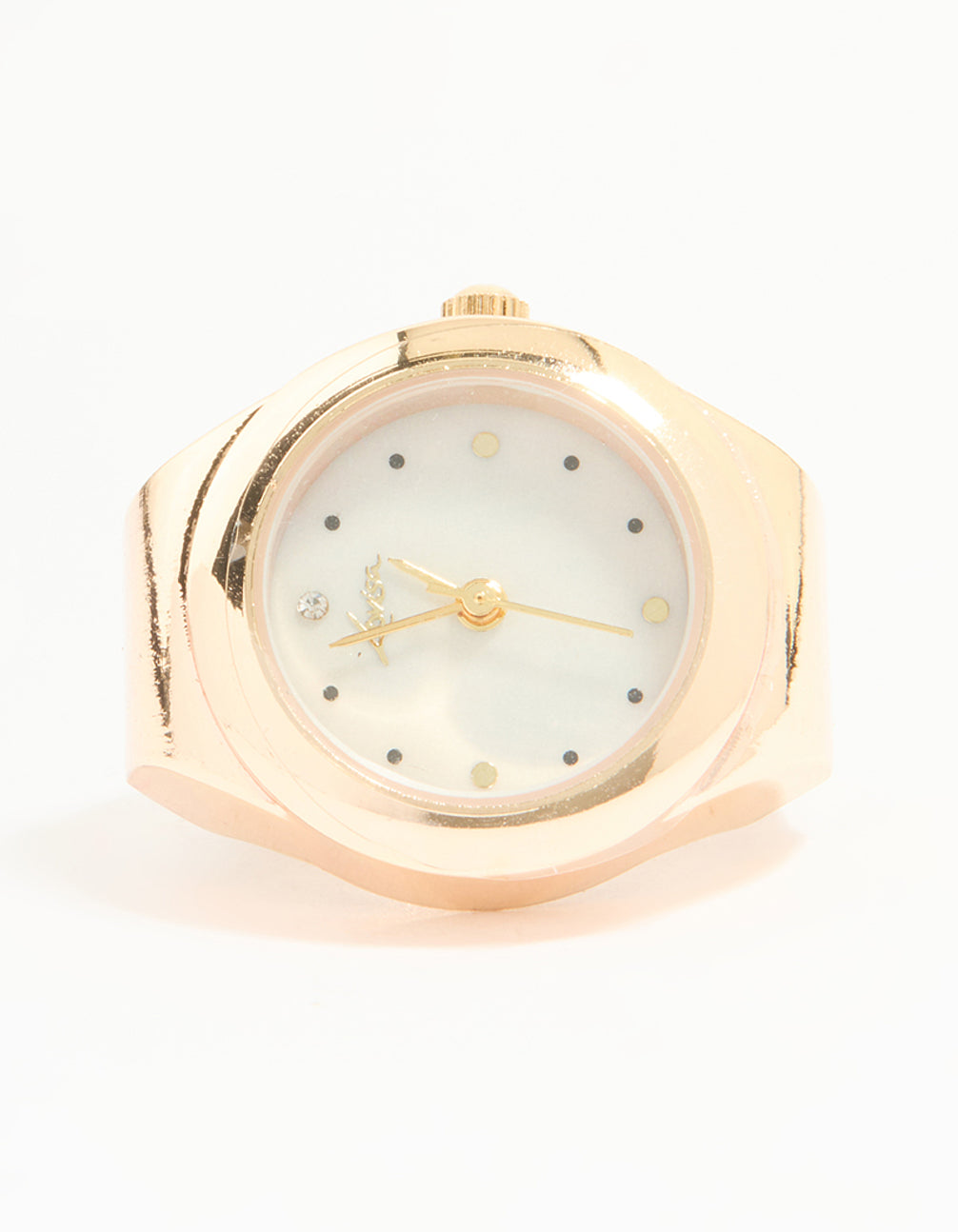 Gold Vintage Watch Ring