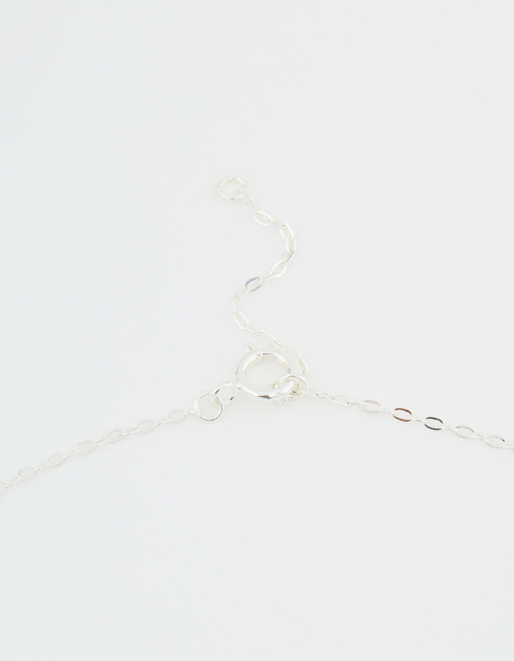 Sterling Silver Cubic Zirconia Infinity Necklace