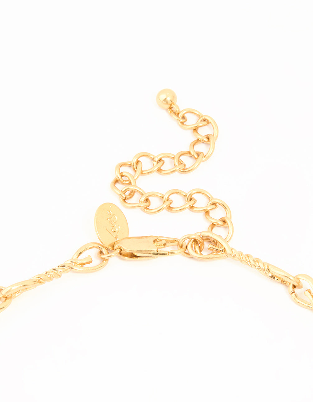 Gold Heart Charm Necklace