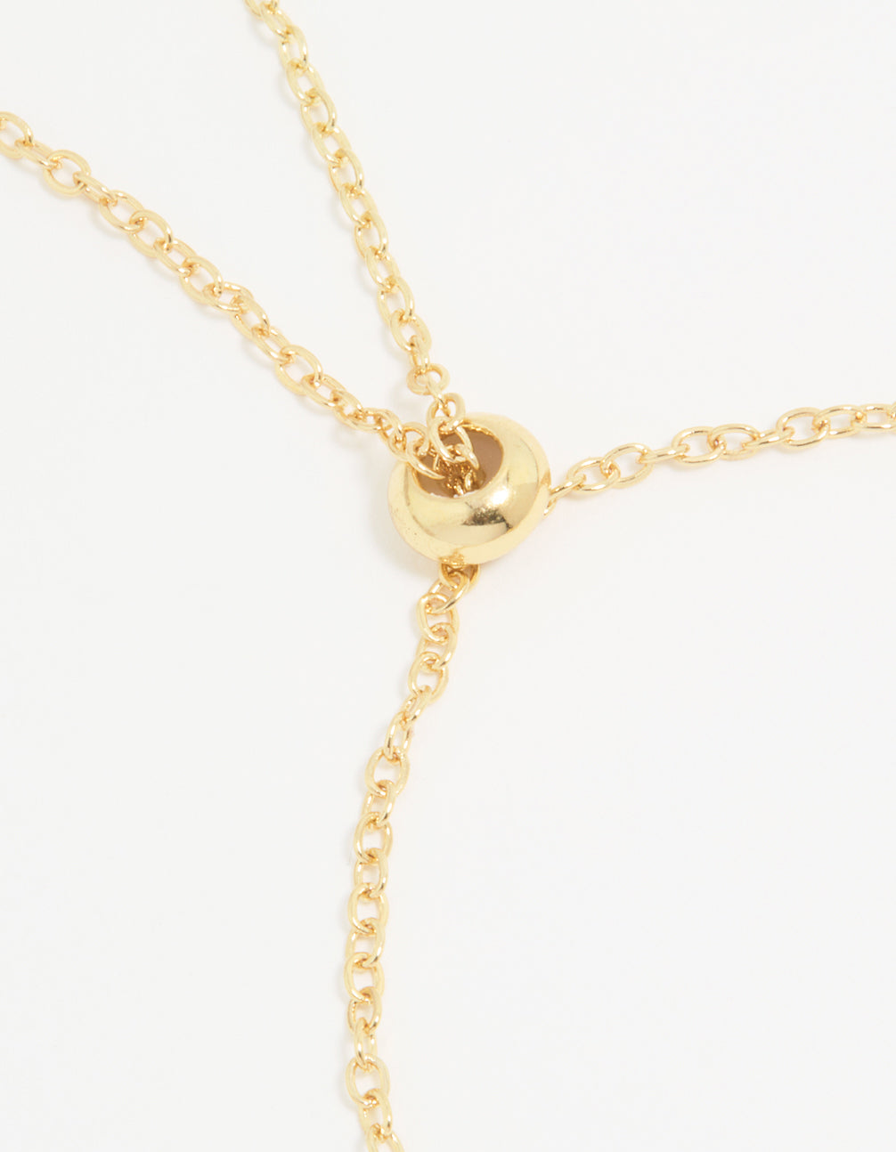 Gold Plated Cubic Zirconia Bubble S Pavé Toggle Bracelet
