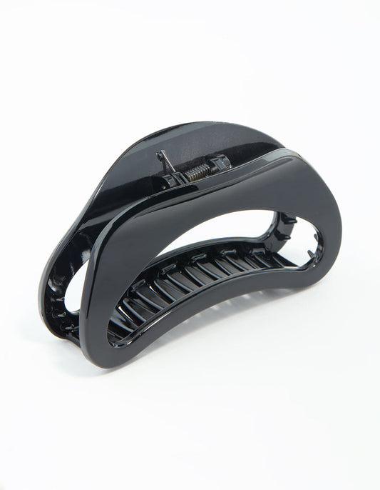 Black Triangle Claw Clip