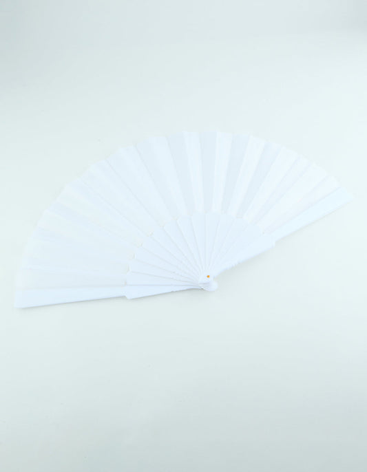 Cream Folding Fan