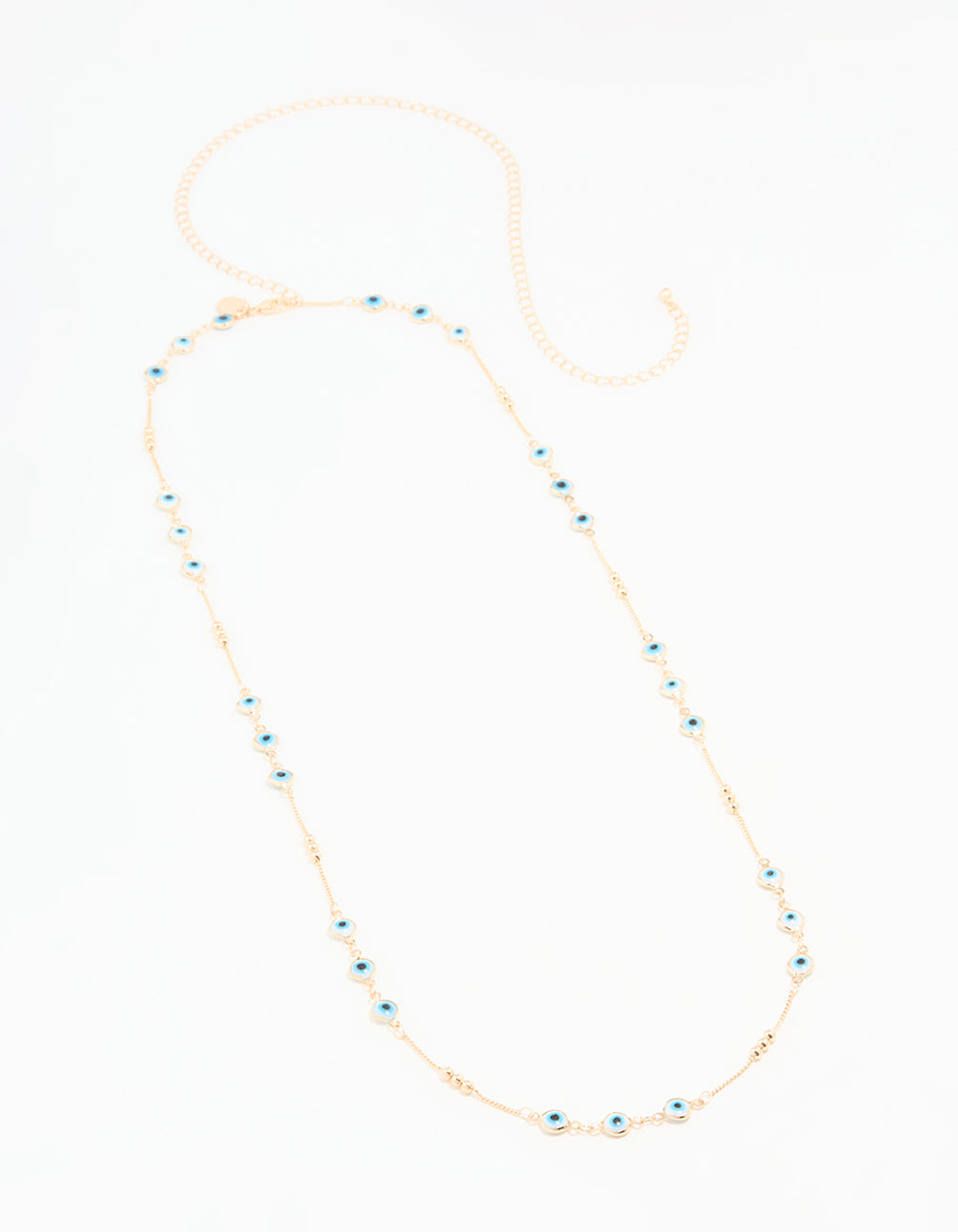 Gold Beaded Evil Eye Waist Chain